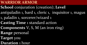 Warrior Armor
